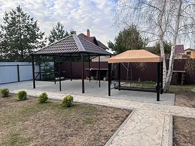 Кованые беседки